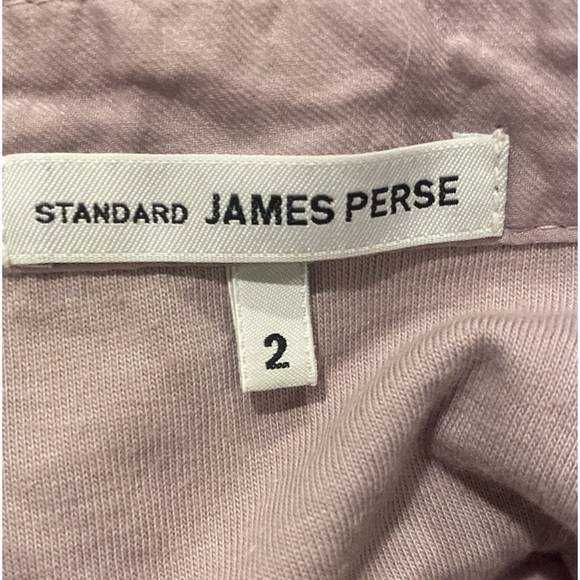 JAMES PERSE LILAC BUTTON DOWN SHIRT - Picture 4 of 7